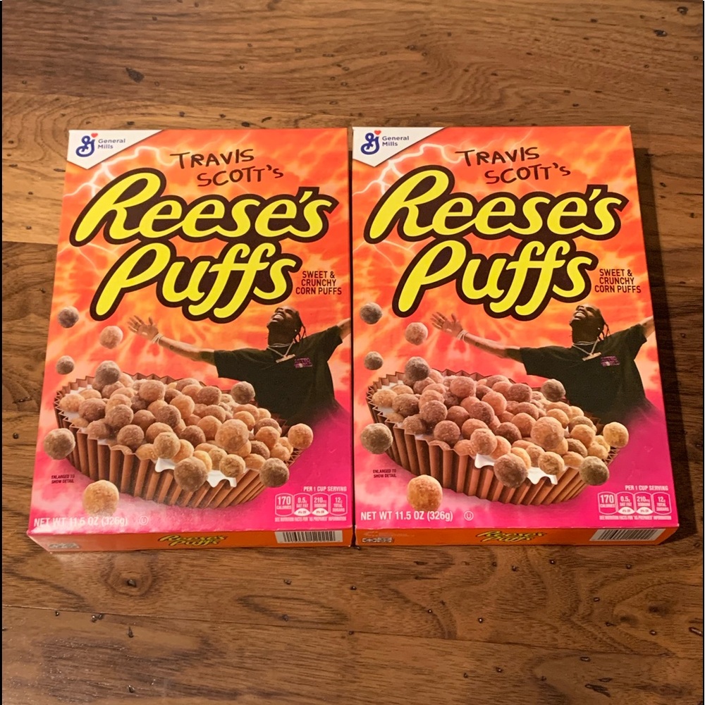 Travis Scott Reese’s Puffs 2 boxes for $25